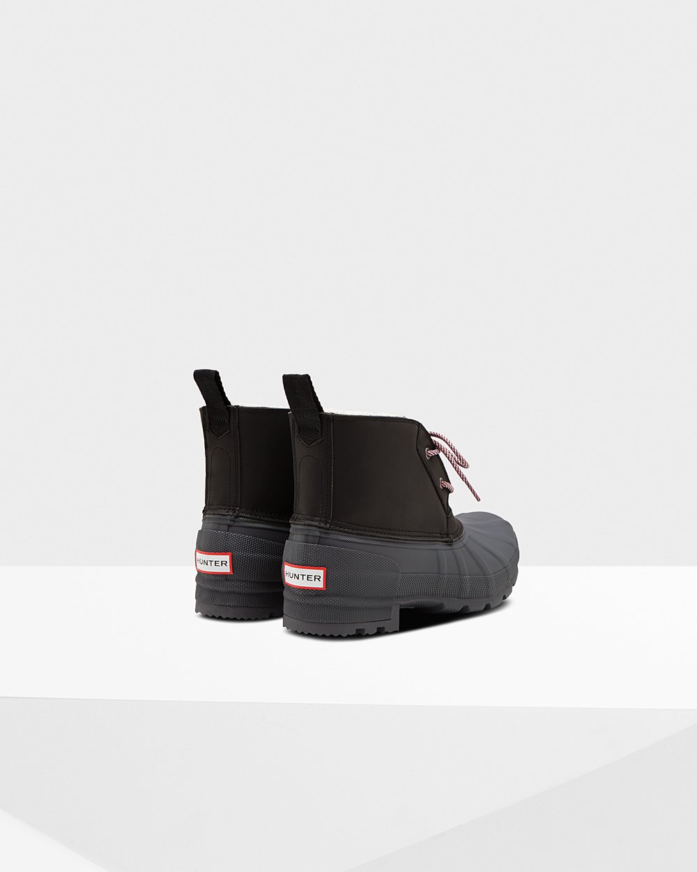 Botins Hunter Homem Pretas/Cinzentas - Original Short Insulated - 69KBMIXPR